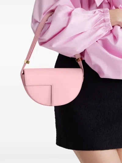 Patou Woman Handbag Pastel Pink Size - Leather