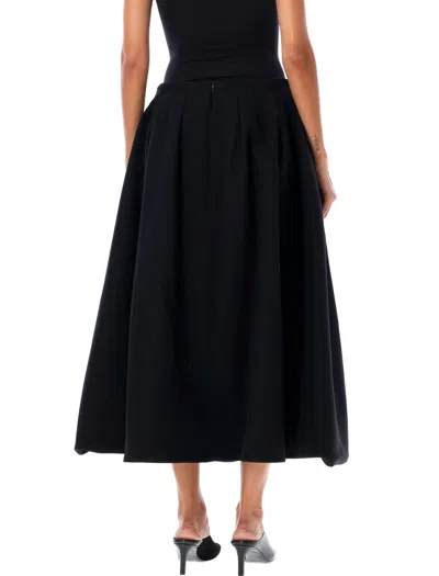 Patou Long Pleated Skirt