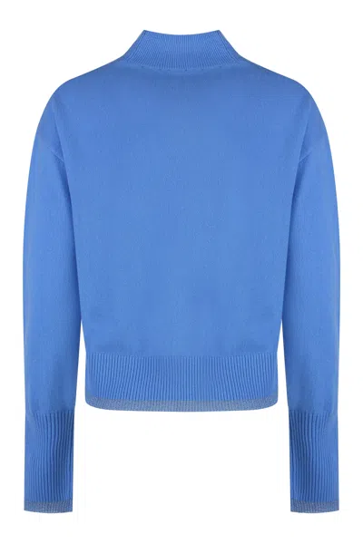 Pinko Wool And Cashmere Cropped Sweater