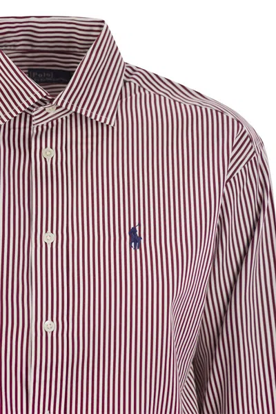 Shop Polo Ralph Lauren Relaxed-fit Striped Cotton Shirt