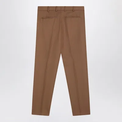 Pt01 Camel Wool Trousers