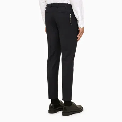 Pt01 Blue Cotton Trousers