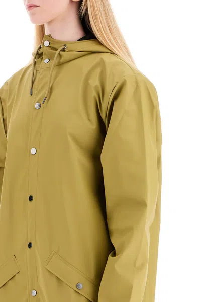 Rains Unisex A Line Longer Rain Jacket