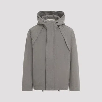 Ranra Wool Jacket With Design And Functional Hood