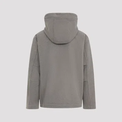 Ranra Wool Jacket With Design And Functional Hood