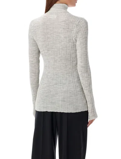 Rhea Roll-neck Ribbed Sweater
