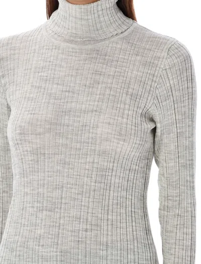 Rhea Roll-neck Ribbed Sweater