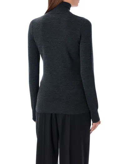 Rhea Roll-neck Ribbed Sweater