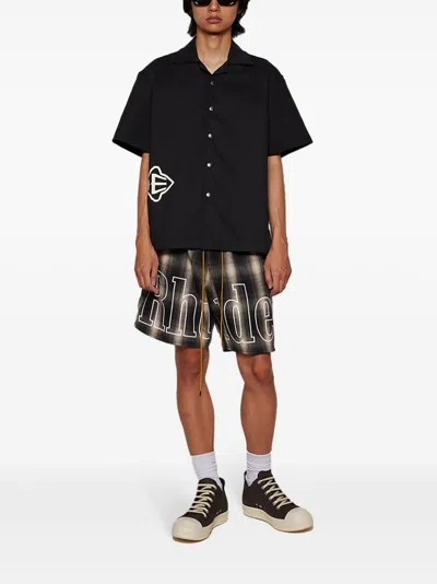 Rhude Cross Logo Shirt