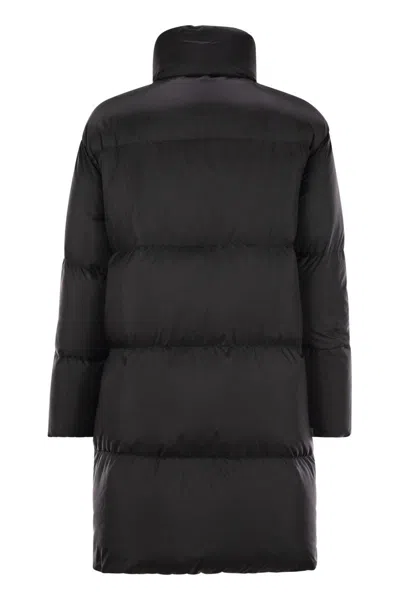 's Max Mara S Max Mara Seibi Long Down Jacket In Anti Drip Canvas
