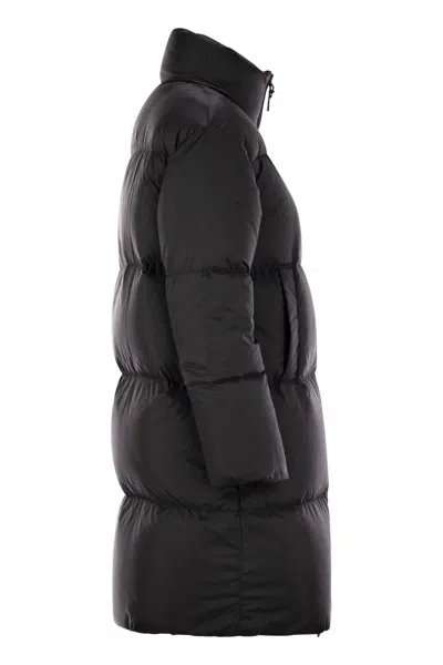 's Max Mara S Max Mara Seibi Long Down Jacket In Anti Drip Canvas