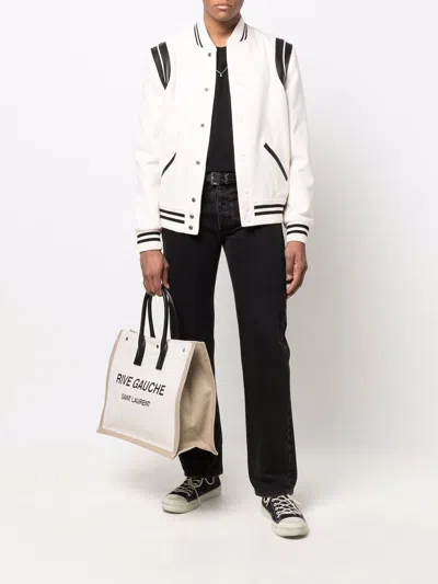 Saint Laurent Canvas Tote Bag