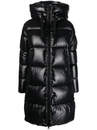 Save The Duck Isabel Hooded Long Puffer Jacket