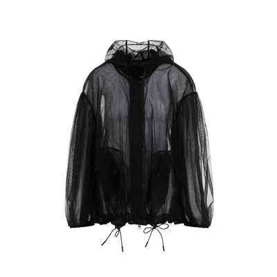 Simone Rocha Puff-sleeved Hooded Jacket