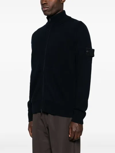 Stone Island Overshirt In Cotone