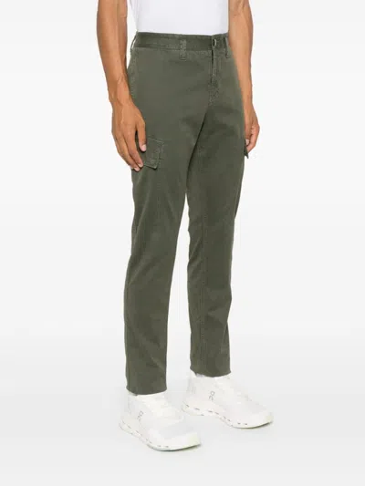 Stone Island Miliytary Green Compass-patch Cargo Trousers