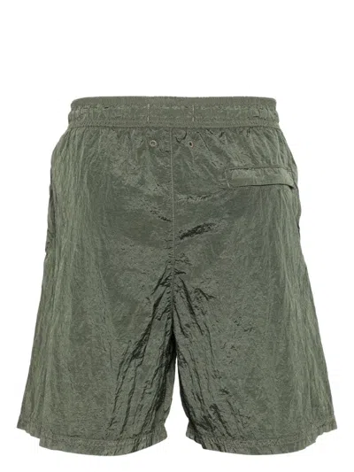 Stone Island Compass-patch Swim Shorts