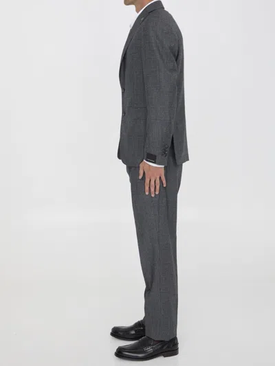 Tagliatore Men Two-piece Suit In Virgin Wool