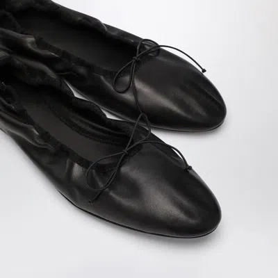 The Row Awar Leather Ballet Flats