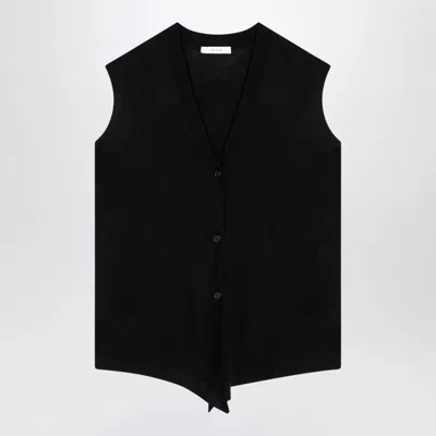 The Row Essential Wool Waistcoat Cardigan