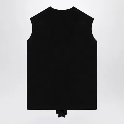 The Row Essential Wool Waistcoat Cardigan