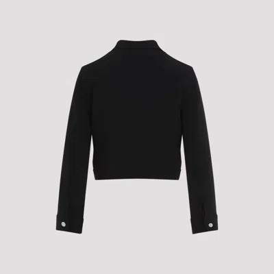 Theory Shrunken Trucker Jacket In Admiral Crepe