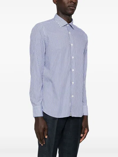 Tintoria Mattei Cotton Poplin Striped Shirt