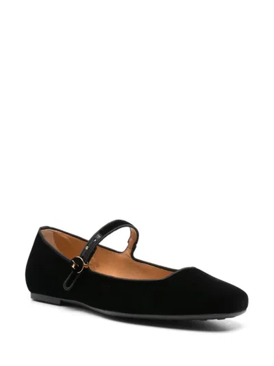 Tod's Velvet Ballet Flats For