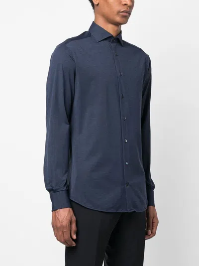 Traiano Milano Ribbed Longsleeved Shirt