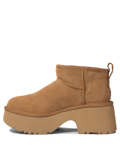 Ugg Brown 'ultra Mini New Heights' Boots