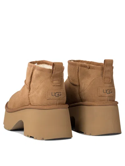 Ugg Brown 'ultra Mini New Heights' Boots