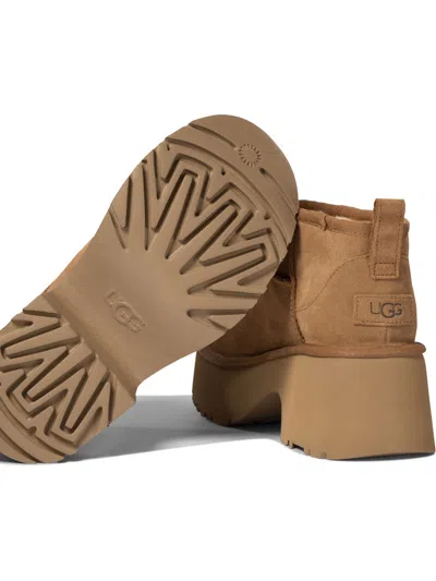 Ugg Brown 'ultra Mini New Heights' Boots
