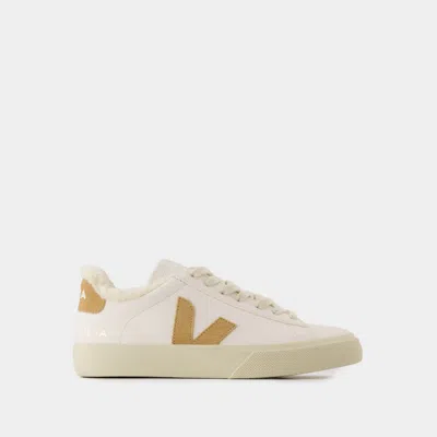 Veja V-12 Leather Extra White Sable Trainers
