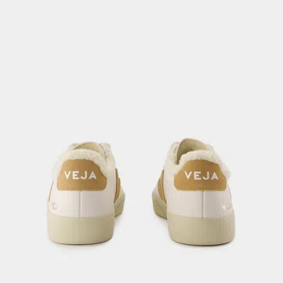 Veja V-12 Leather Extra White Sable Trainers
