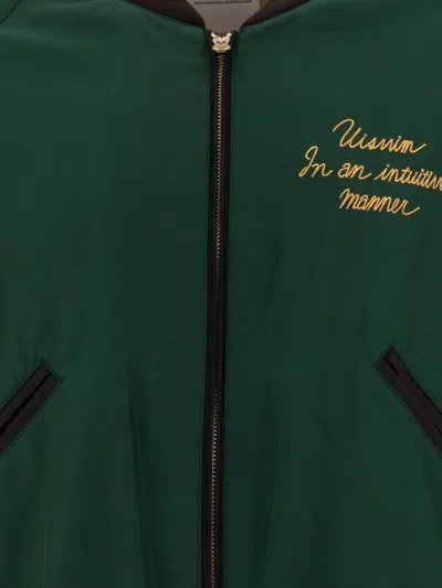 Visvim "hackett" Embroidered Bomber Jacket