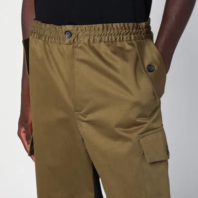 Wales Bonner Cargo Cotton Trousers Elastic Waistband