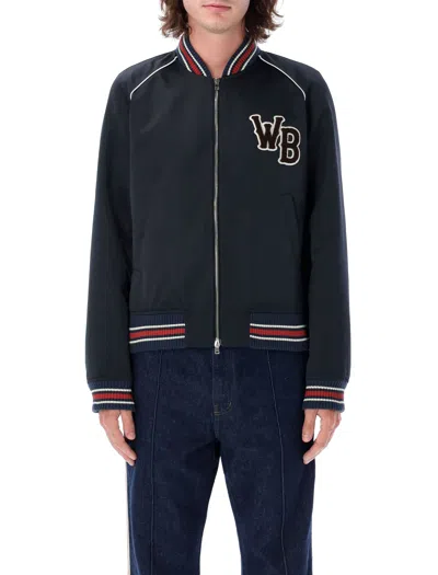 Wales Bonner Marvel Jacket In Navy Blue
