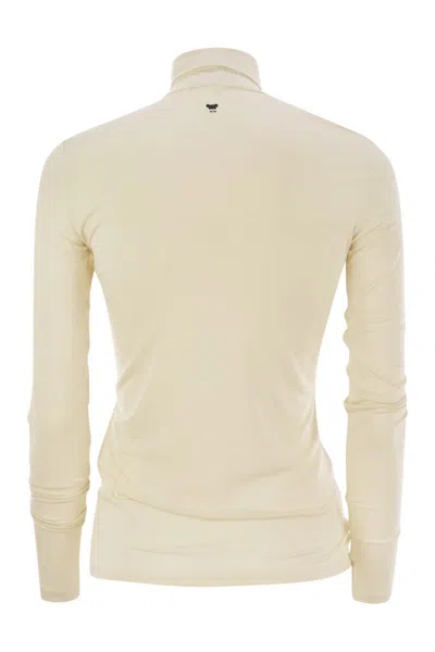 Weekend Max Mara Multif - Turtleneck T-shirt In Viscose Jersey