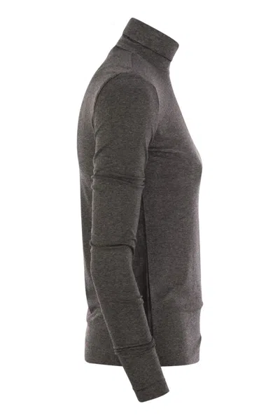 Weekend Max Mara Multif Turtleneck Stretch Viscose Top