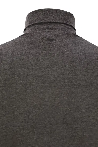 Weekend Max Mara Multif Turtleneck Stretch Viscose Top