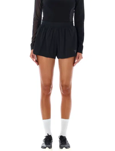 Y-3 Adidas Running Shorts In Black