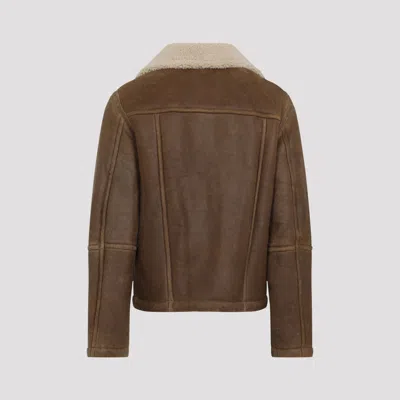Yves Salomon Shearling Bomber Jacket