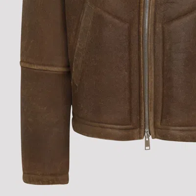 Yves Salomon Shearling Bomber Jacket