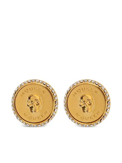 Alexander Mcqueen Women's Sovereign Skull Earrings
