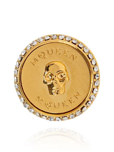 Alexander Mcqueen Women's Sovereign Skull Earrings