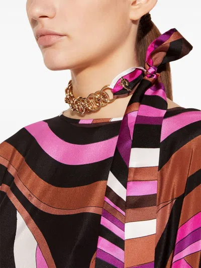 Pucci Emilio  Iride Print Necklace
