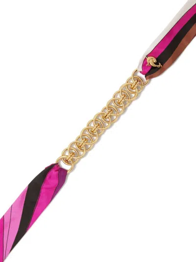 Pucci Emilio  Iride Print Necklace