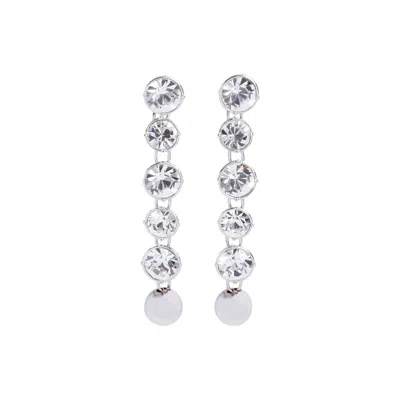 Jean Paul Gaultier Crystal-embellished Drop Earrings