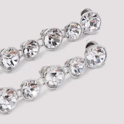 Jean Paul Gaultier Crystal-embellished Drop Earrings