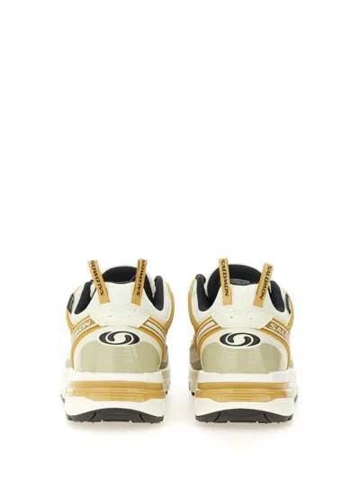 Salomon Gore-tex Mesh Sneaker Pull Tabs In Neutral